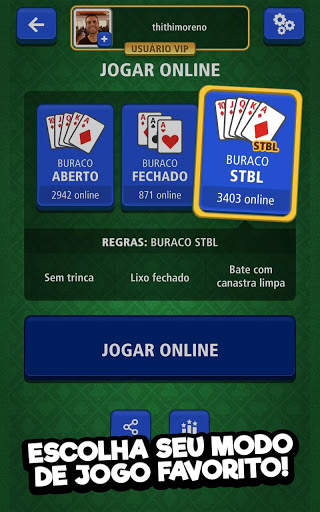 Buraco Online Jogatina: Jogos de Cartas de Baralho screenshot 19