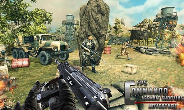 FPS Commando Assault: Shooting Adventure screenshot 3