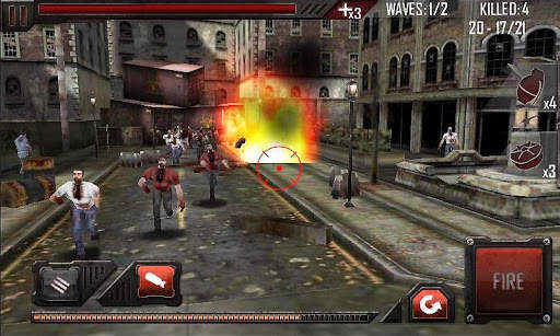 นักฆ่าผีดิบบนถนน - Zombie 3D screenshot 3