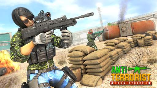 Anti Terrorist Gun Strike Game screenshot 5