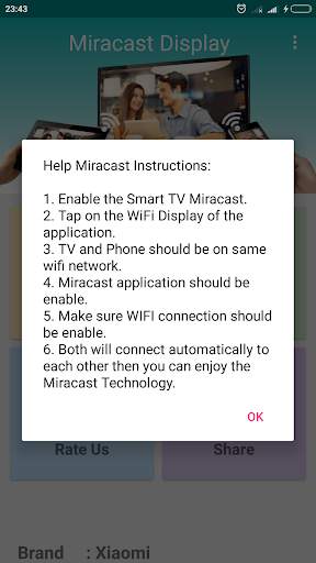 Miracast Display Finder |  Video & TV Cast скриншот 7