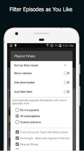 BCast - UK Podcast Player screenshot 5