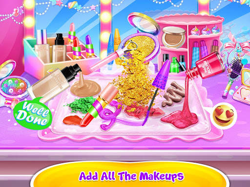 Make-up Slime - Girls Trendy Glitter Slime screenshot 1