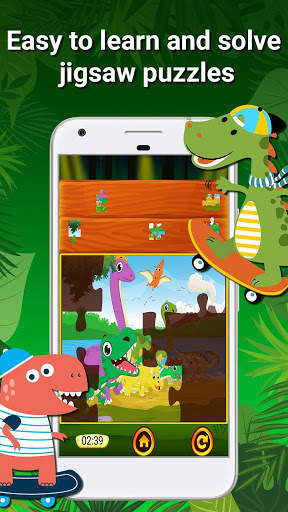 Dinosaur Games - Puzzles for Kids and Toddlers screenshot 5
