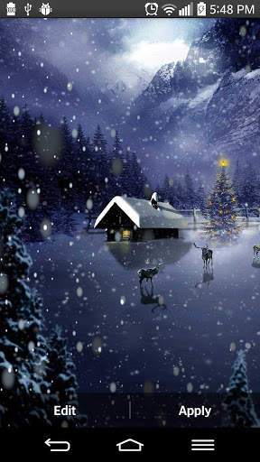 Christmas live wallpaper screenshot 2
