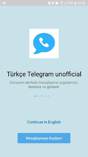 Türkçe Telegram unofficial screenshot 4