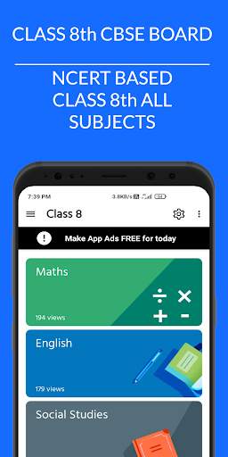 Class 8 All Subjects Solutions,NCERT Solutions App screenshot 1