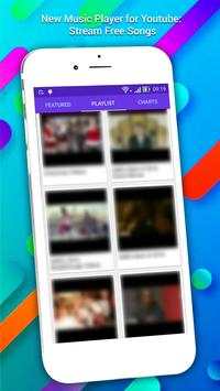 New Music Player for Youtube: Stream Free Songs screenshot 4