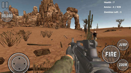 Zombies Shooter : Desert screenshot 1