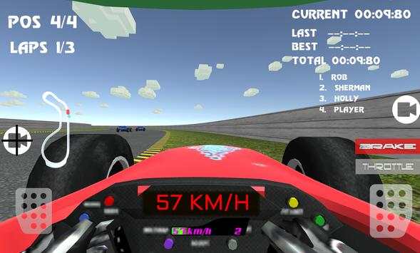 Free 3D Real Formula Racing screenshot 4