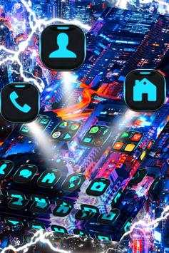 Dark City Launcher Theme screenshot 3