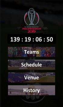ICC ODI Cricket World Cup 2019 Schedule Ranking screenshot 1