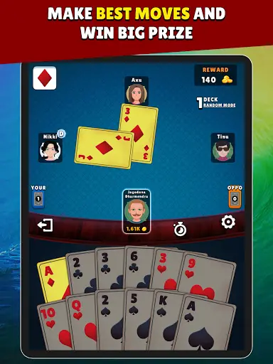 Mindi (MendiCot) - Free Indian Card Game. screenshot 10