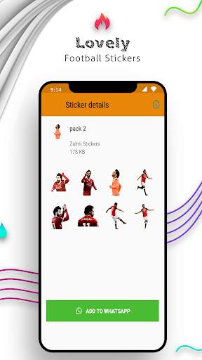 M.Salah Stickers for WA - New Salah WAStickerApps screenshot 6