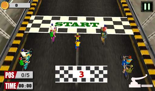 3D bicycle racing screenshot 2