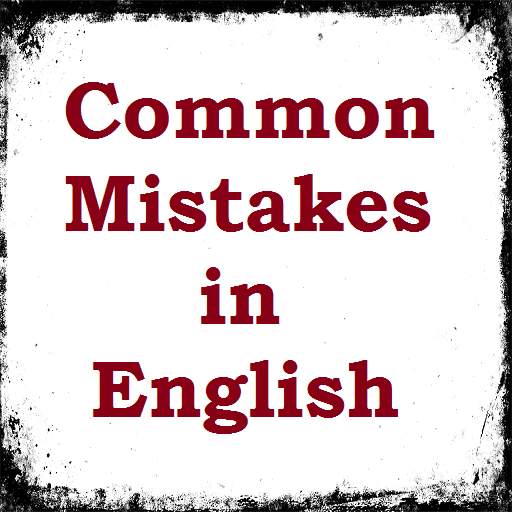 Common Mistakes in English 1.0.6