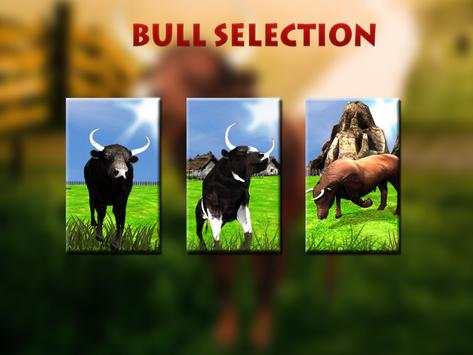 Angry Bull Simulator Game 3D screenshot 4