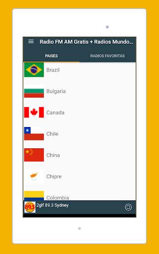 Radio FM AM Gratis   Radios Mundo - Radio Mundial screenshot 22