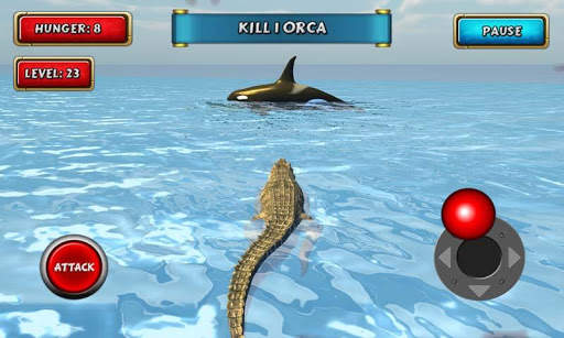 Crocodile Simulator Beach Hunt screenshot 5