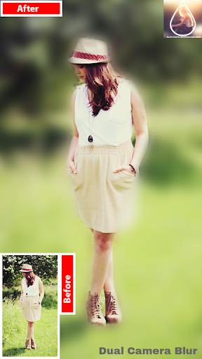 Dual Camera Blur Background & Photo Frames screenshot 4