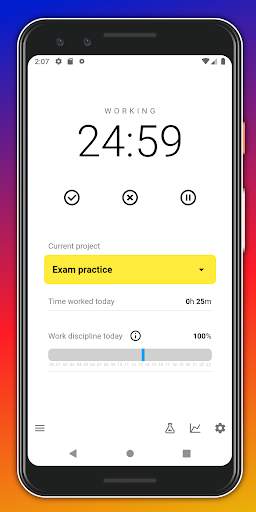 The Focus Machine Pomodoro Timer screenshot 1