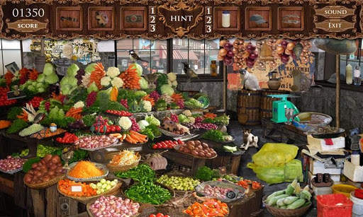 # 68 Hidden Objects Game Free New Hong Kong Market screenshot 1