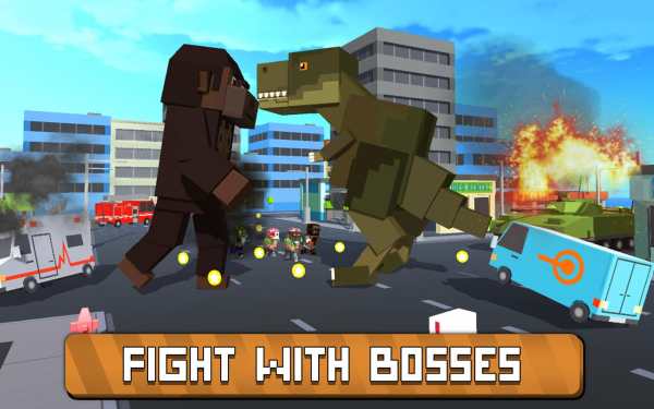 Blocky Zilla: City Crush screenshot 4