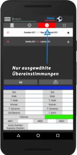 iTahmin Live-Statistiken screenshot 2