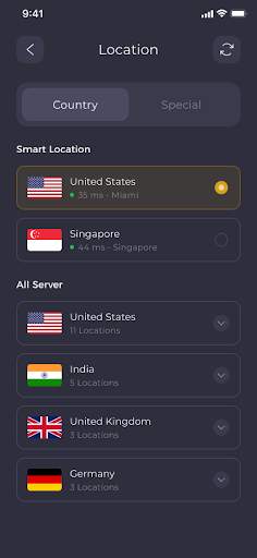 Secure VPN - Fast VPN Internet screenshot 3