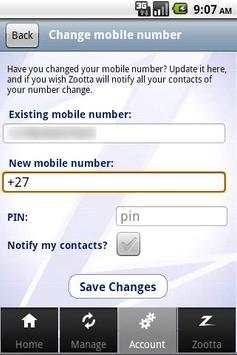Zootta contacts screenshot 4