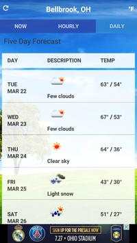 Weather Forecast - App screenshot 3