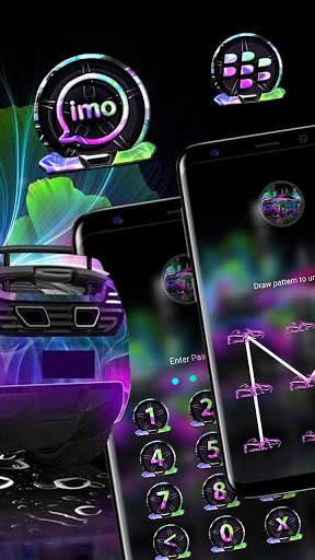 Neon Car Theme screenshot 5