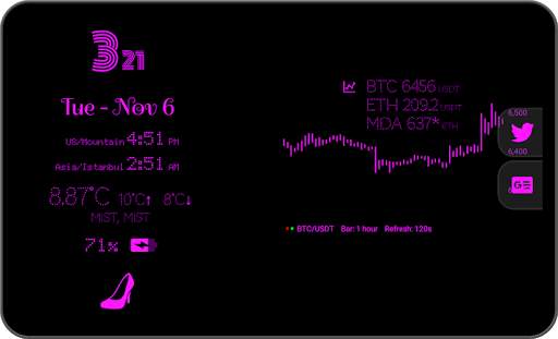 Always On Display - Advanced 3D AOD (CryptoWake) screenshot 10