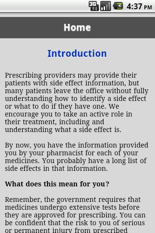 Side Effects of Your Medicine screenshot 3