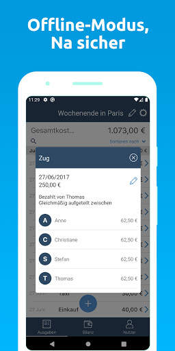 Ausgaben gleichmäßig aufteilen - Rechnungen teilen screenshot 4