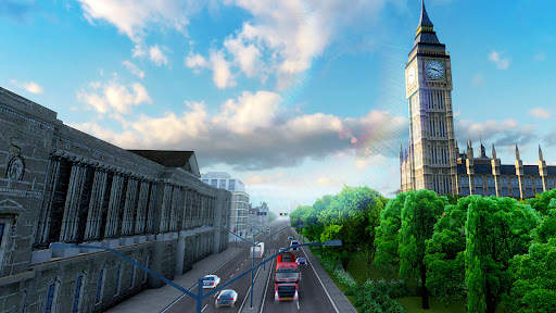 Road Truck Driving Simulation screenshot 4