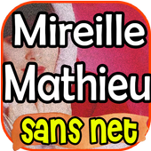 Chansons Mireille Mathieu sans net (avec paroles) иконка