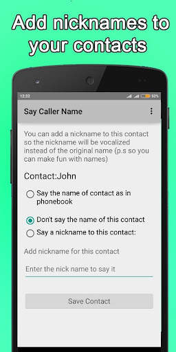 Say Caller Name - Hands Free 2 screenshot 2