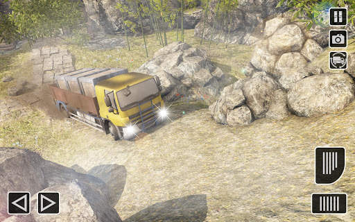 Realistic Off Road Extreme Truck driving Simulator screenshot 5
