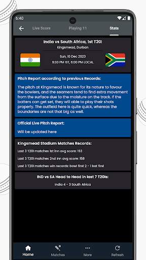 IND vs SA Live Cricket Score स्क्रीनशॉट 4