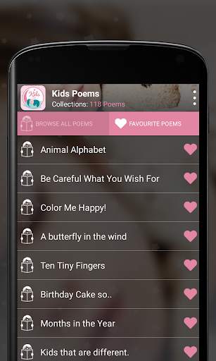 Kids Poems скриншот 3