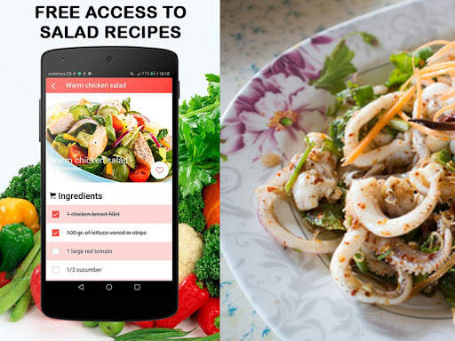 Salad recipes free. Low carb, easy & healthy food. screenshot 24
