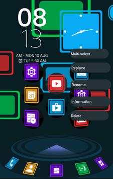 Next Launcher 3D Theme Edge screenshot 4