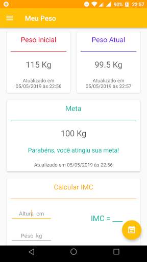Meu Peso screenshot 4