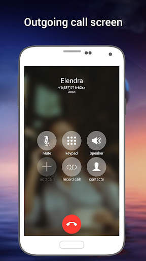 Phone X Full i Call Screen With Dialer скриншот 4