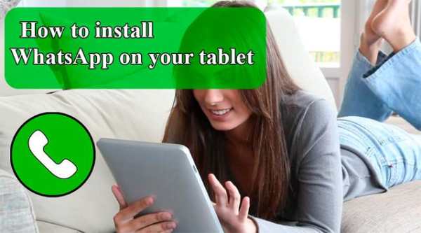 Setup WhatsApp for tablet screenshot 1