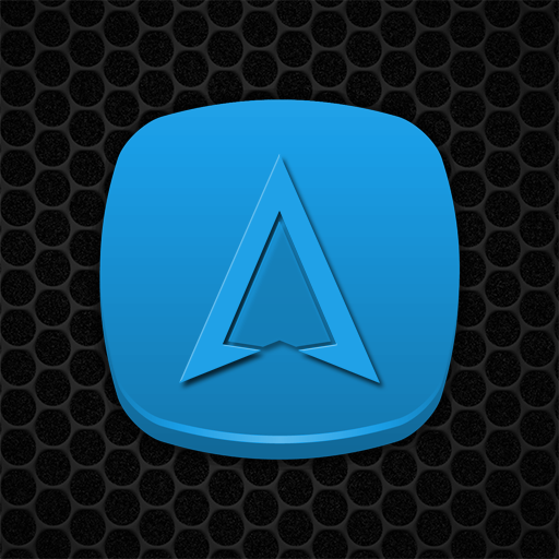 Embossed Blue Pop Icons icon