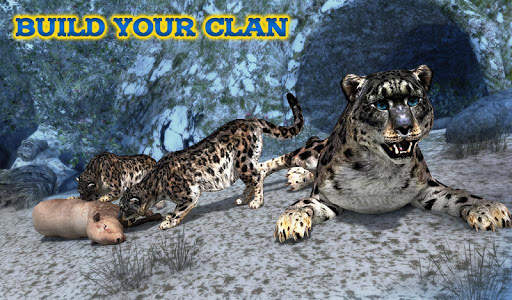 Forest Snow Leopard Sim screenshot 8