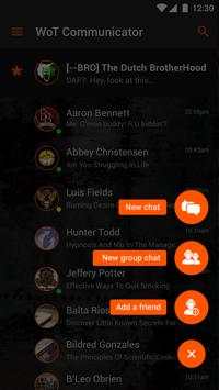 Messenger for WoT screenshot 2