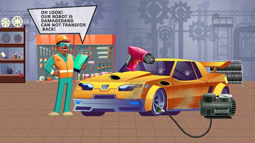 Grand Robot Car Iron Factory Maker Game screenshot 10